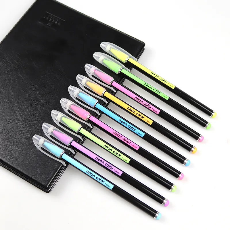 24 PCS Gel Pens Set 0.5mm Black Neutral Water Journal Pens No