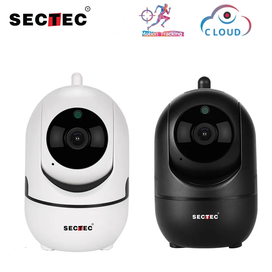 SEGEC 1080P Cloud Wireless IP-kamera Intelligent Auto Tracking of Human Home Security Surveillance CCTV Nätverk WIFI CAM