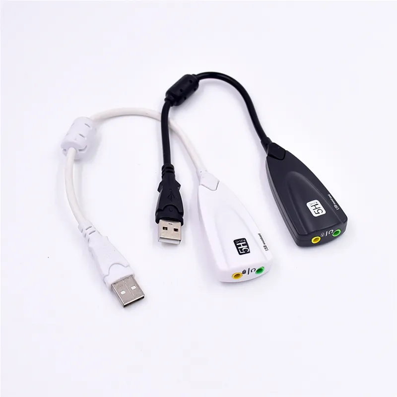 Cuffie Gaming 5.1 USB A 3.5mm Con Microfono - Adattatore Audio 3D