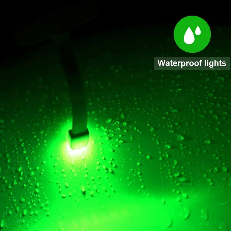 Toilet Seat LED Light Smart PIR Motion Sensor Waterproof Toilet