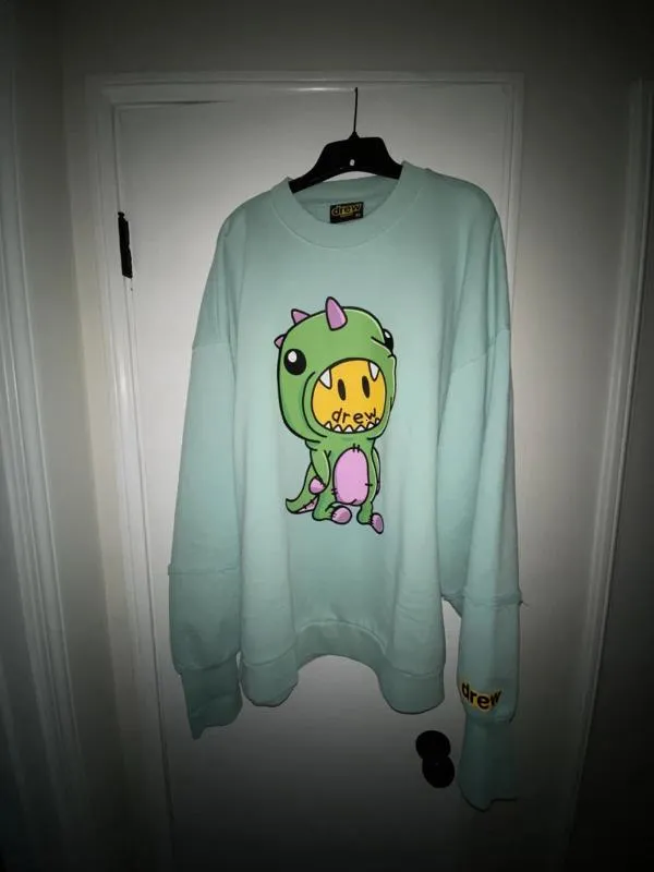 Drew House Dinodrew Deconstructed Crewneck New Zealand