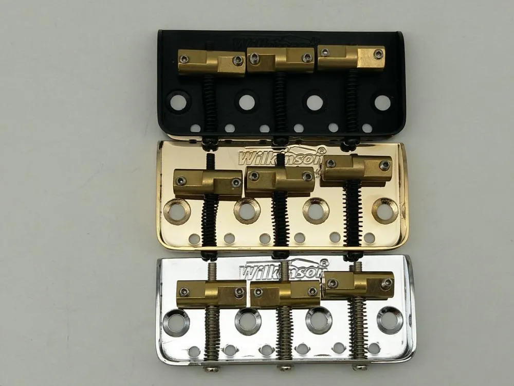 High Quality Vintage Type Fixed Electric Guitar Bridge With Brass Saddles