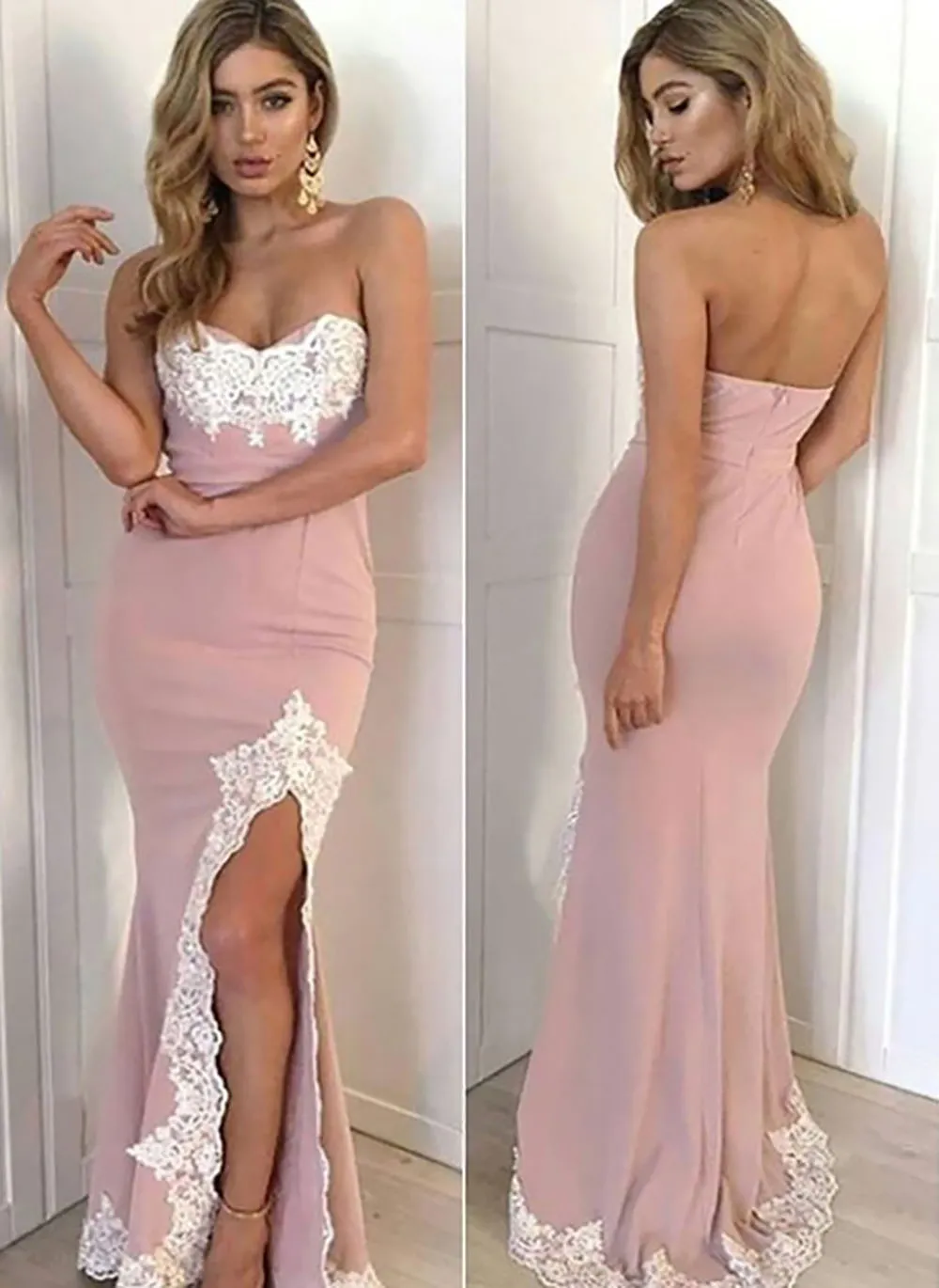cream mermaid wedding dress Nude Lace Mermaid Wedding Dress Airis – Olivia Bottega