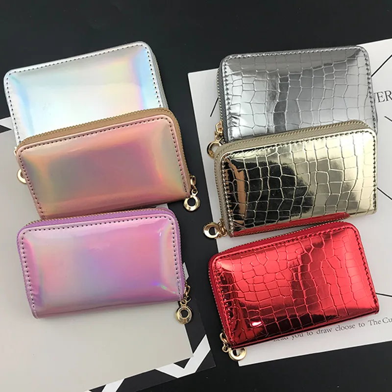 Original Designer Purse PU Leather Women mini Wallets Fashion Cards Holders Slim Coin Pocket Purse Money Small Pouch