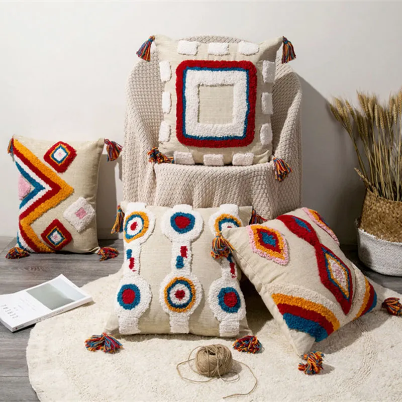 Almohada personalizada con foto, almohadas personalizadas de 16 x 16  pulgadas, funda de cojín de lona decorativa para sofá, Día de la Madre,  Navidad