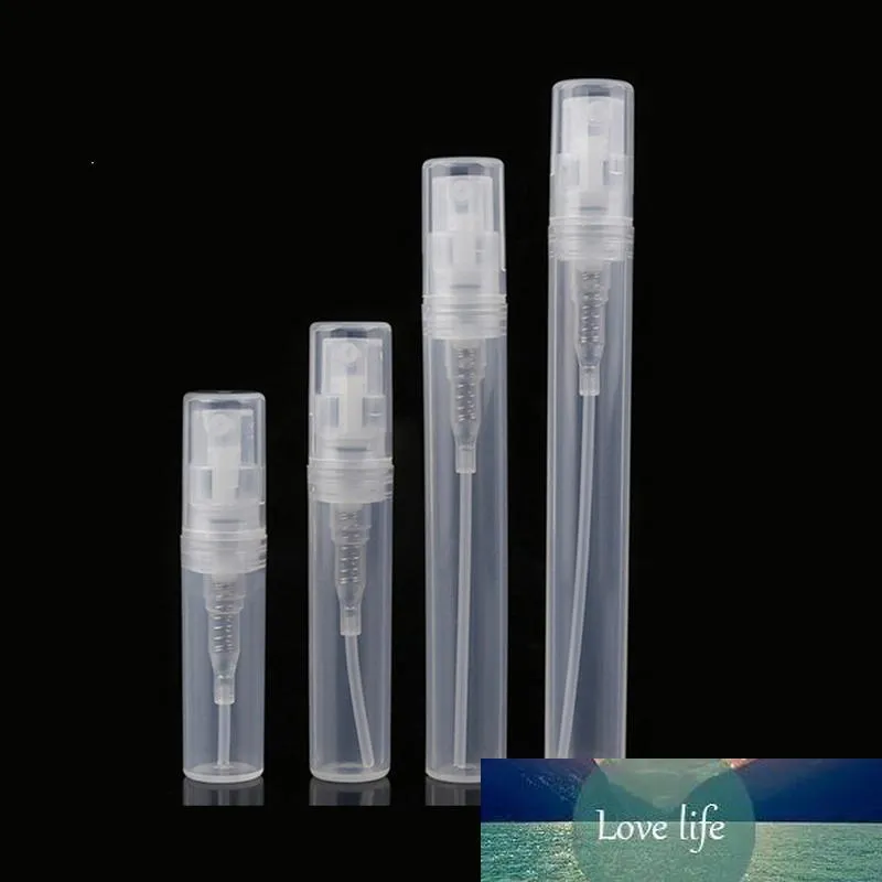10000 unids/lote 2ml 3ml 4ml 5ml Mini botellas de muestra de Perfume de plástico viales de Perfume vacíos para viajes
