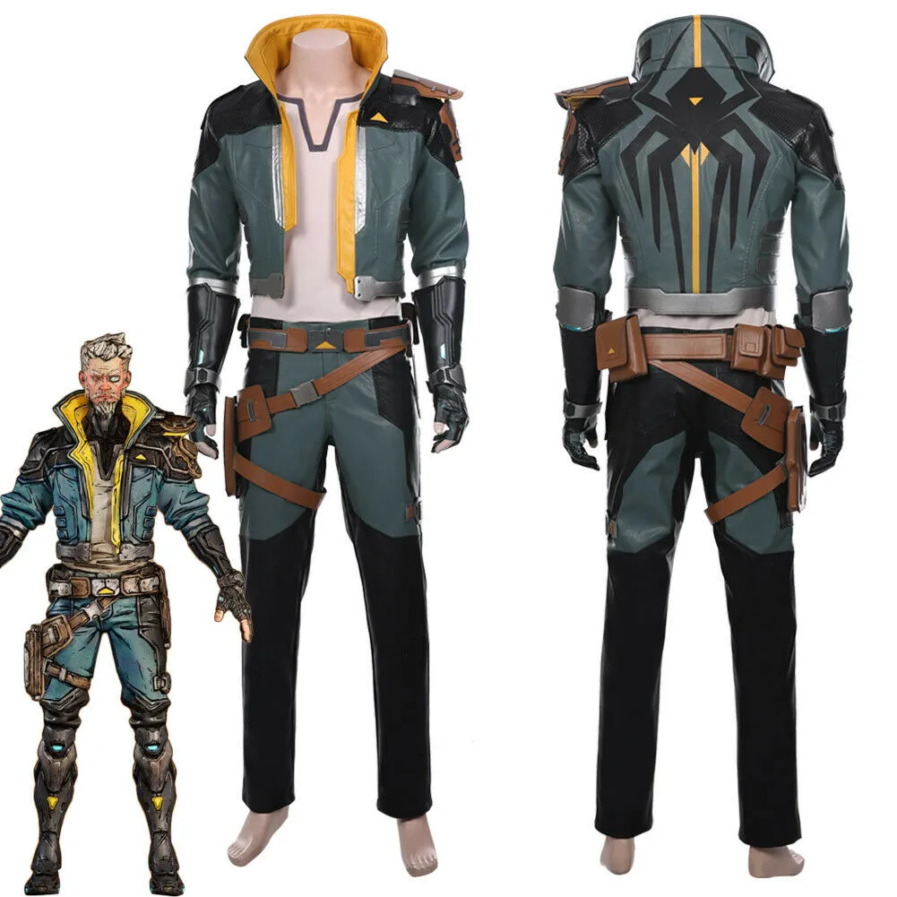 Borderlands 3 Zane Halloween Cosplay Costume Indochino Suit Outfit From