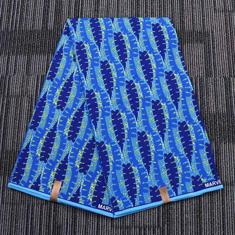 New arrive Ankara African Polyester Wax Prints Fabric Binta Real Wax High Quality 6 yards African Fabric for Party Dress free ship
