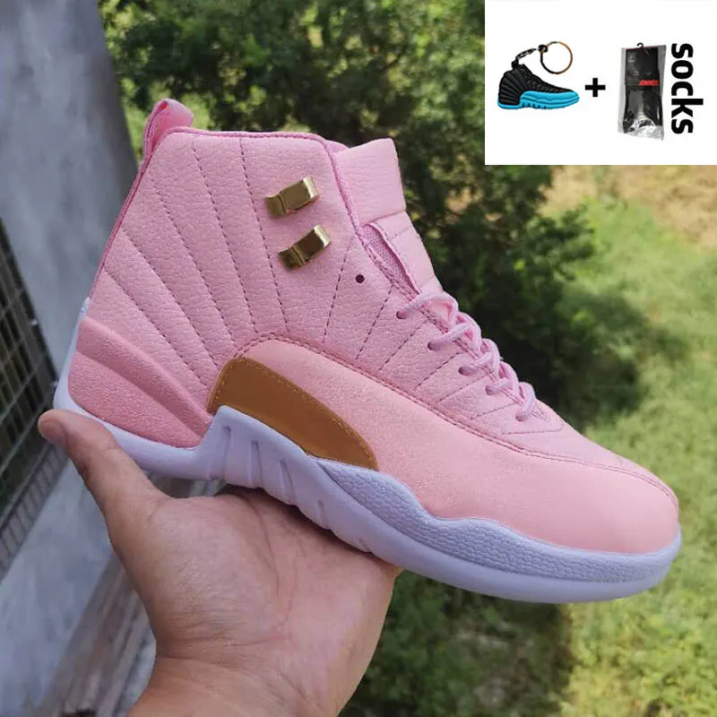 nike air jordan 12 retro jordans 12s donne degli uomini dei pattini di pallacanestro di pietra blu Jumpman 23 Sneakers Bulls Universit Oro FIBA