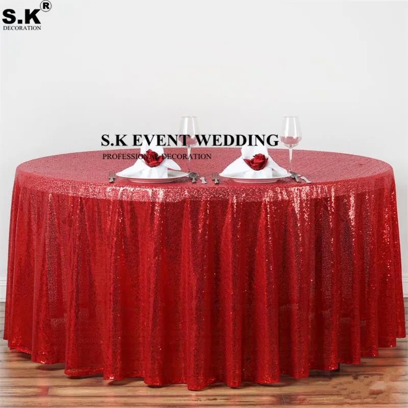 Mantel redondo de satén rojo y blanco de 120 pulgadas, mantel de boda a  rayas/al por mayor, ropa de mesa redonda -  España