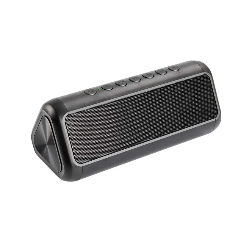 Draagbare luidsprekers -Solaire Bluetooth-luidspreker met 5000mAh Power Bank, Draadloos 4.2 12W Stereo Subwoofer Bass, IPX6 Wat