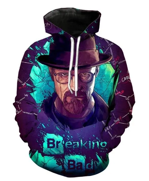 Breaking Bad 3D Print Hoodie Outfit And Pants Set Unisex Casual Fashion S273 From Fashion5dstore Vendor 33.97 DHgate.Com