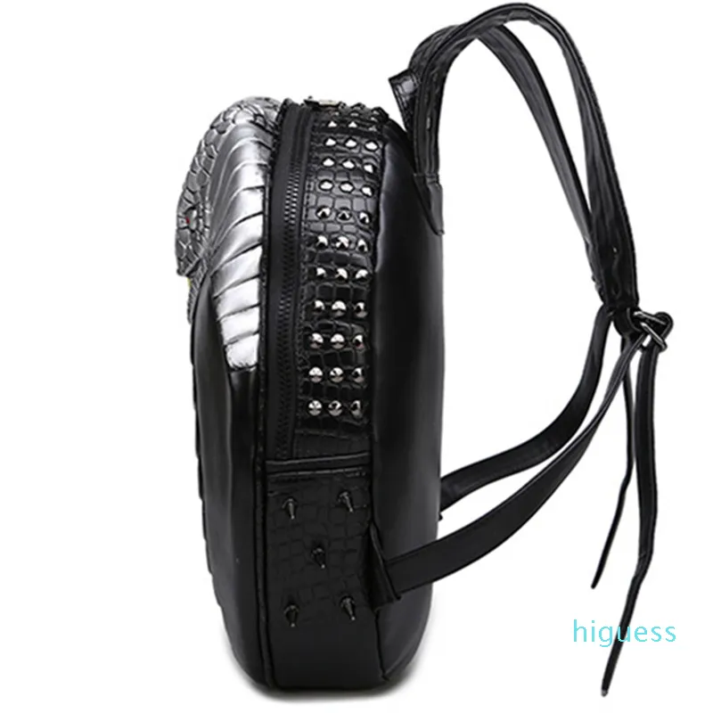 animal studs leather backpack Cheetah Hair on Hide | Leather Pocketbooks Backpacks Marc Nolan SOHO backpack with hand Backpack - LC WAIKIKI -
