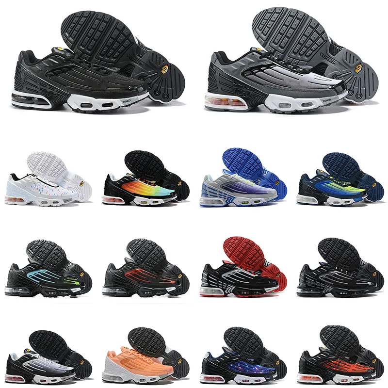 TN PLUS 3 III Chaussures Troved Outdoor Shoes Hyper Fioletowy spadochron Mężczyźni Kobiety Sneakers Sports Mens Trener