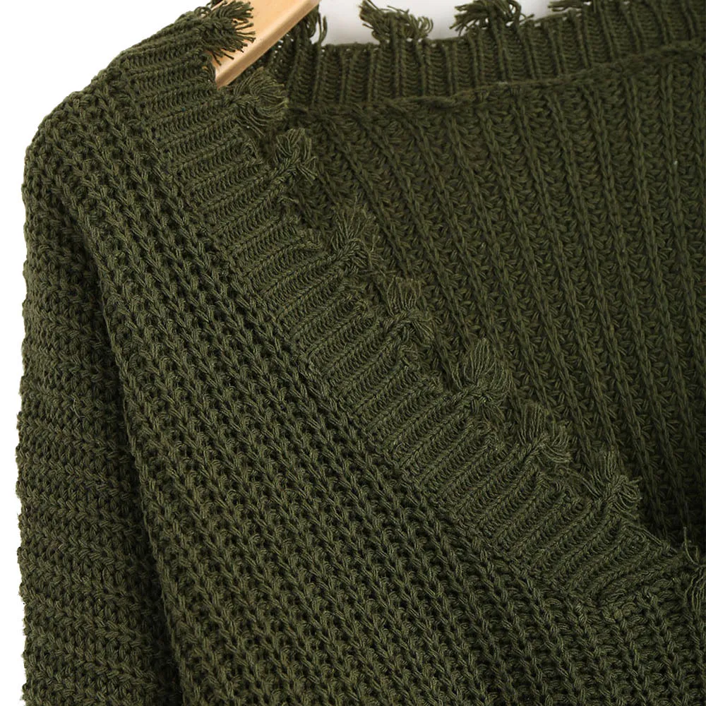 Zaful sales ripped sweater