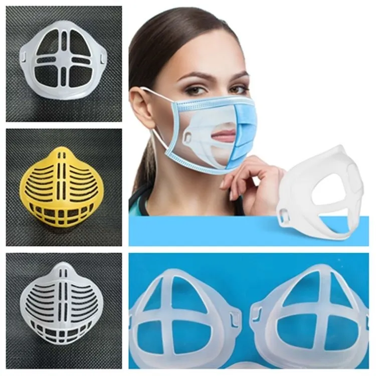 4 Styles 3D Mask Bracket Protection Mask Support For Enhancing Breathing Smoothly Mask Holder Accessory T2I51392