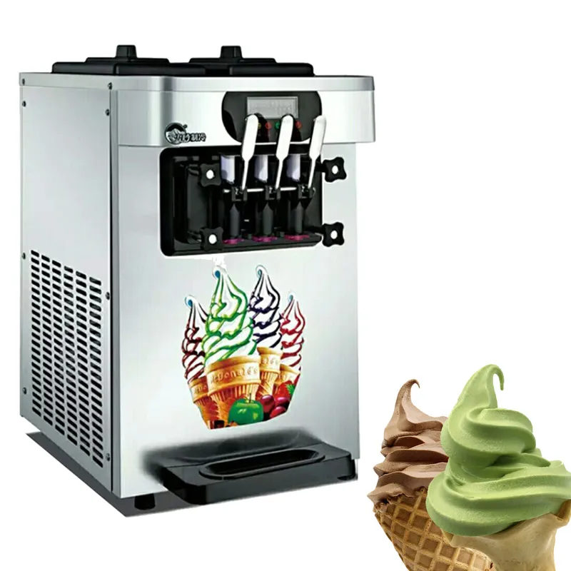Ett Klick Reng ring Commercial Ice Cream Maker F r Glass