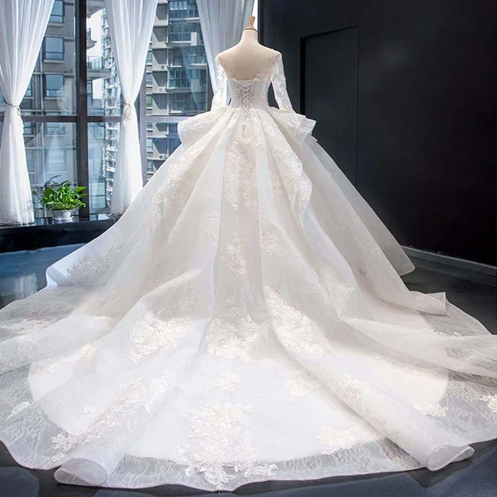 rsw547 ruffle ball gown wedding dress| Alibaba.com