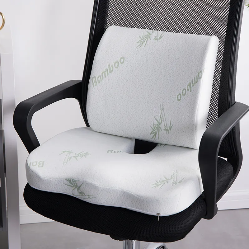 2 In 1 Bamboo Fiber Memory Foam Dunelm Armchair Booster Cushion