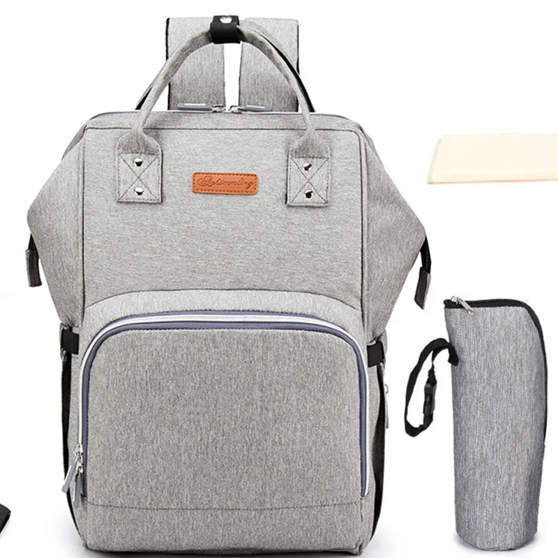 Nieuwe Mode Mummy Maternity Nappy Bag Merk Grote Capaciteit Babyluiertas Reizen Rugzak Designer Nursing Bag voor Baby Care