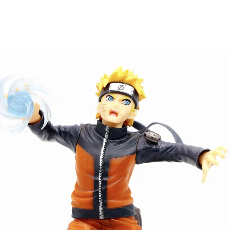 Anime naruto figuras de ação uzumaki naruto rasengan modelo móvel