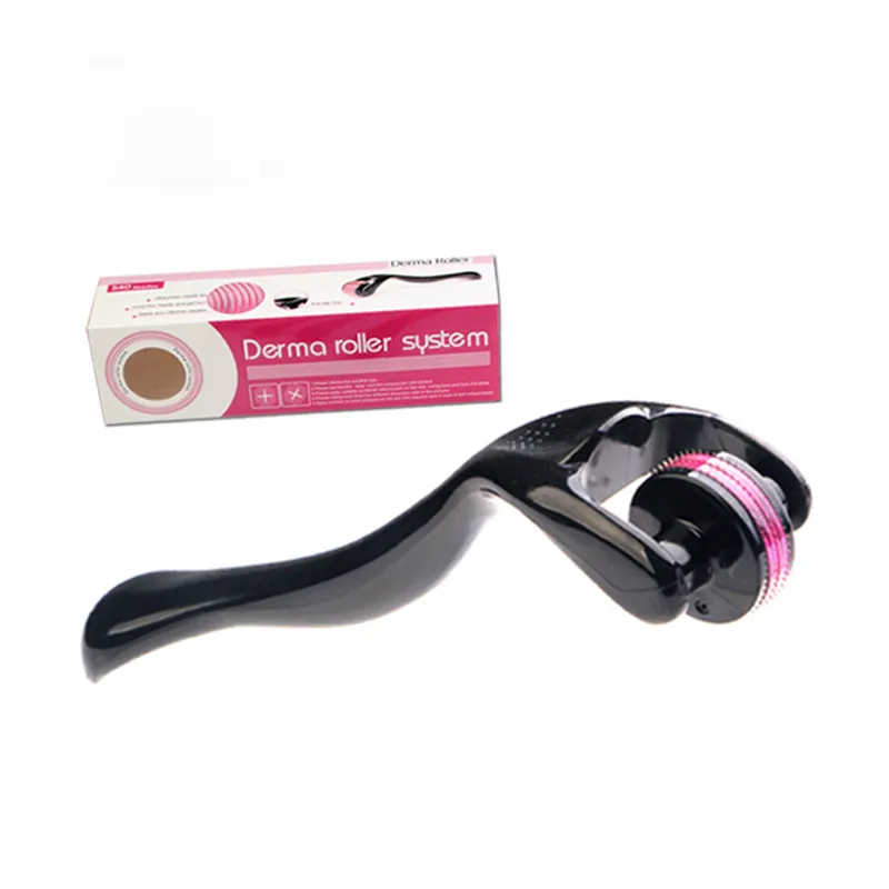 Rodillo DRS Microneedle 180 agujas para cuerpo y rostro, rodillo para ojos, ojeras, cuidado de la piel