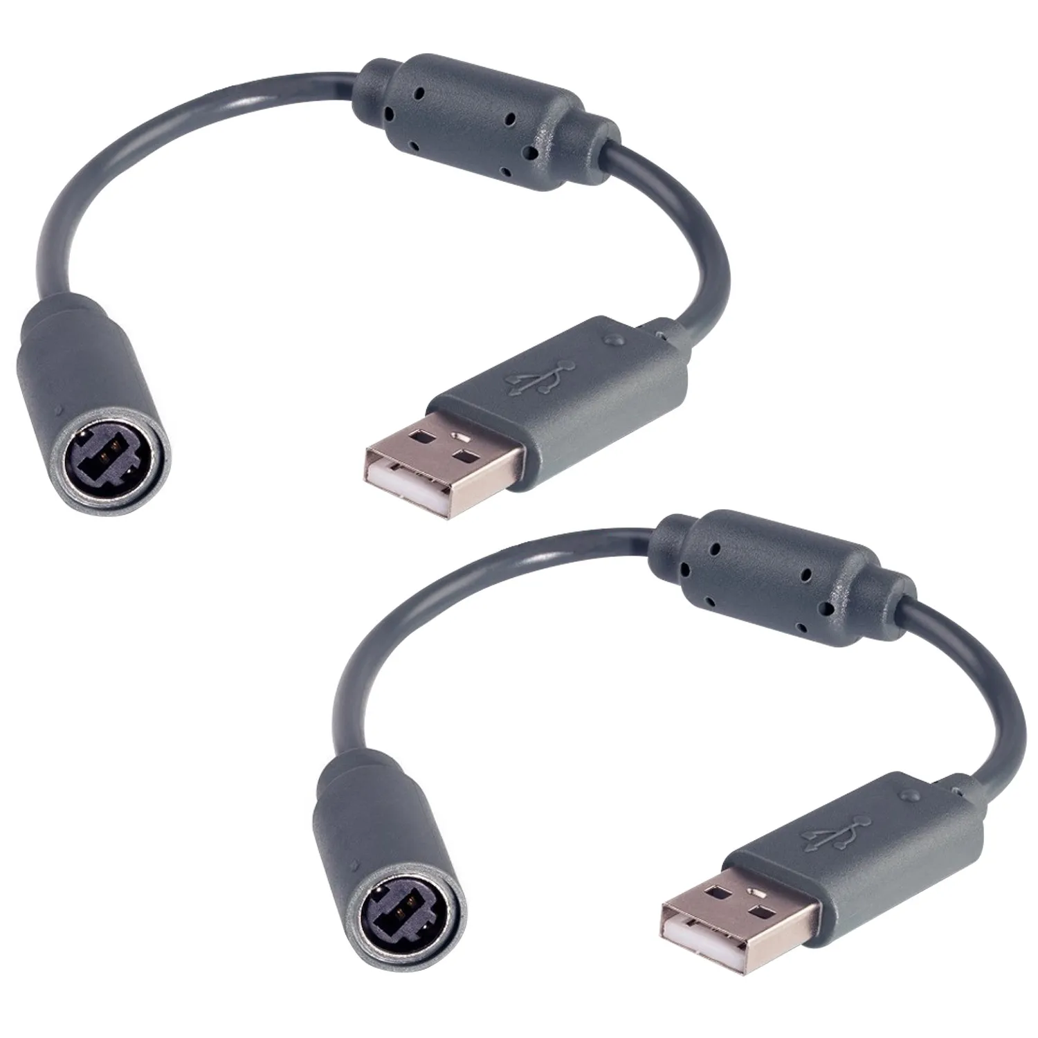 Câble de données USB de remplacement pour contrôleurs Microsoft Xbox 360 câbles d'extension adaptateur de cordon filaire 22cm accessoires