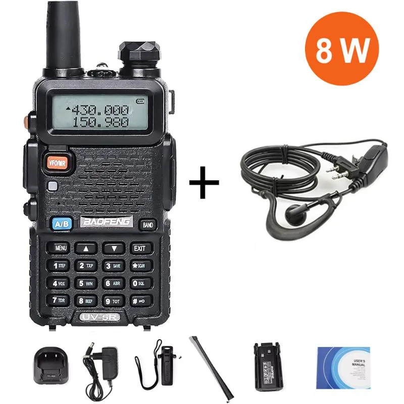 Baofeng UV 5R 8W True High Powerful Two Way Radio Walkie Talkie Retc 15