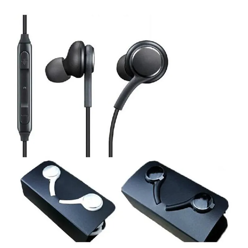 oem earbuds s10 سماعات باس سماعات ستيريو صوت سماعات 3.5 ملليمتر في الأذن لسامسونج S10 S10E S8 S9 HTC EO-IG955