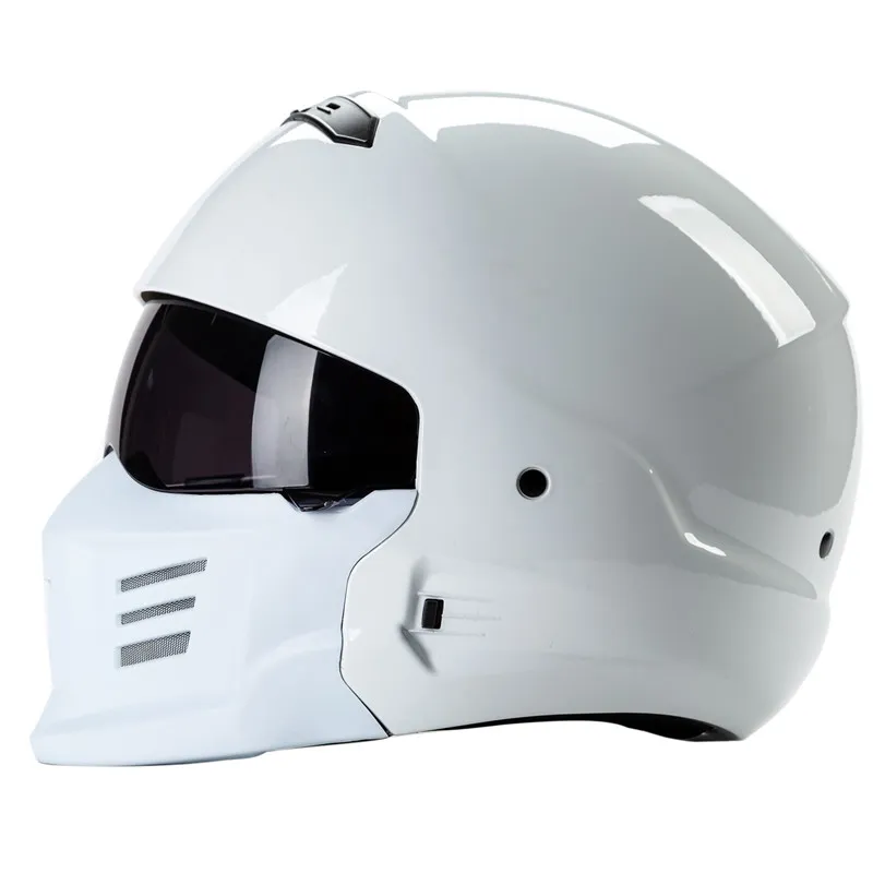 Casques de moto ZR-881 EXO-COMBAT Casque DOT approuvé modulaire agressif Outlooking Light Weight Design Bike