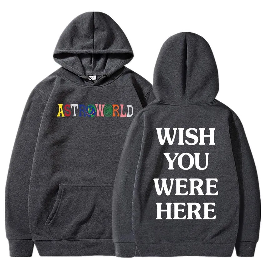 Travis scott hoodie wish you were here clearance