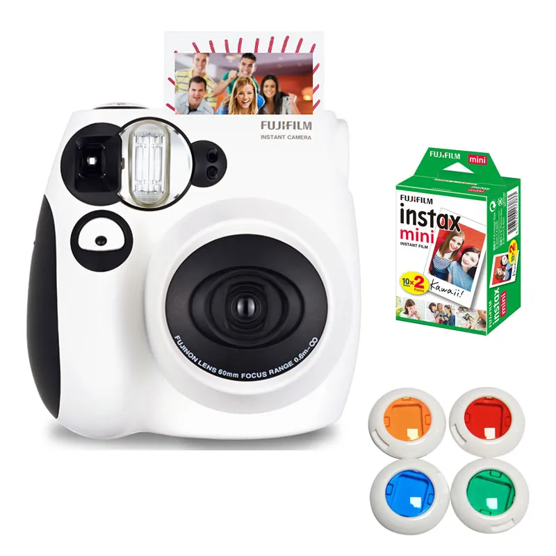 Fujifilm Instax Mini 8 w/10 Exposure Film - White