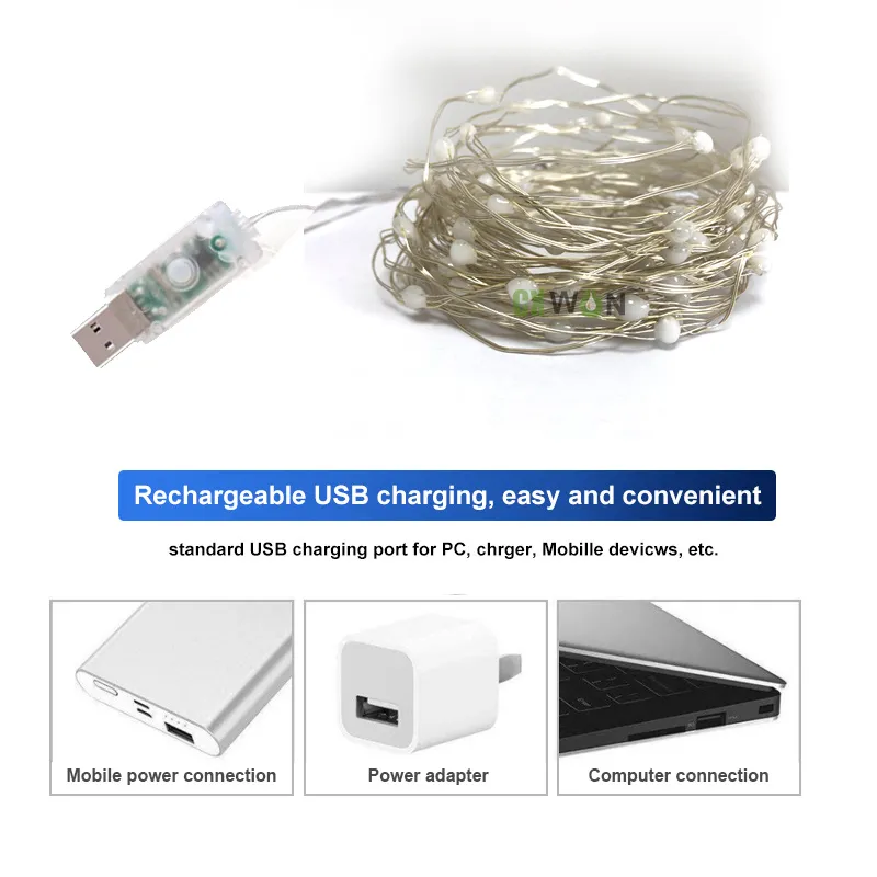 Usb charged fairy lights hotsell