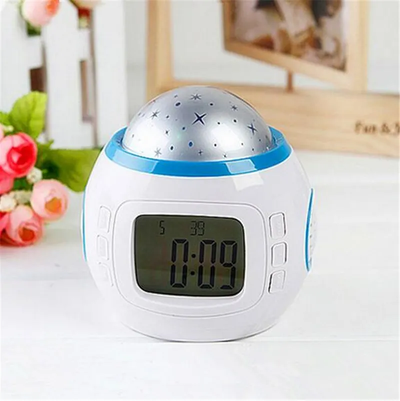 Mini Reloj Despertador LED Digital Que Cambia De Color Sonido Natural  Colorido Despertador Luz Junto A La Cama Termómetro Redondo Calendario De  Escritorio Electrónico De 8,57 €