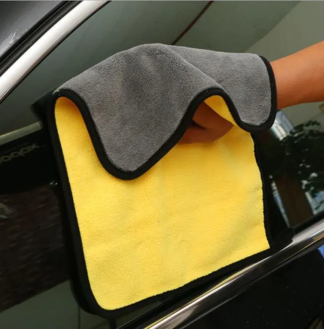 Car Care Polerowanie Ręczniki do mycia Mycie Suszenie Mikrofibry Ręcznik Pluszowy Gruby Czyszczenie Car Włókno Poliester Pluszowy Miękki Ręcznik