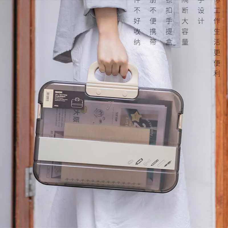 Laptop Bags Waterproof Briefcase Hand Bags Women 2022 New Transparent Computer Bag Unisex Designer Office