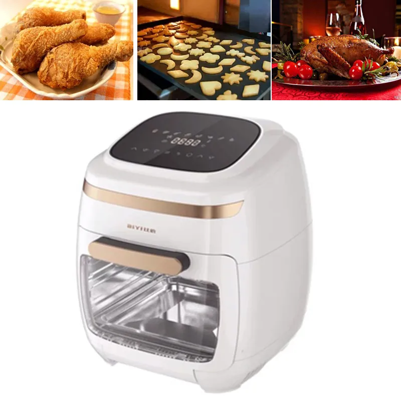 15L Air Fryers Household Large Capacity Visual Oil-free Smart Oven