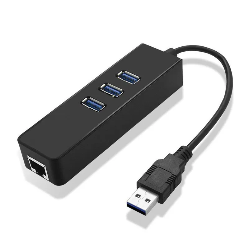 유선 USB 3.0 - 기가비트 케이블 이더넷 RJ45 LAN (10/100/1000) Mbps 네트워크 어댑터 Ethernets PC 용 네트워크 카드