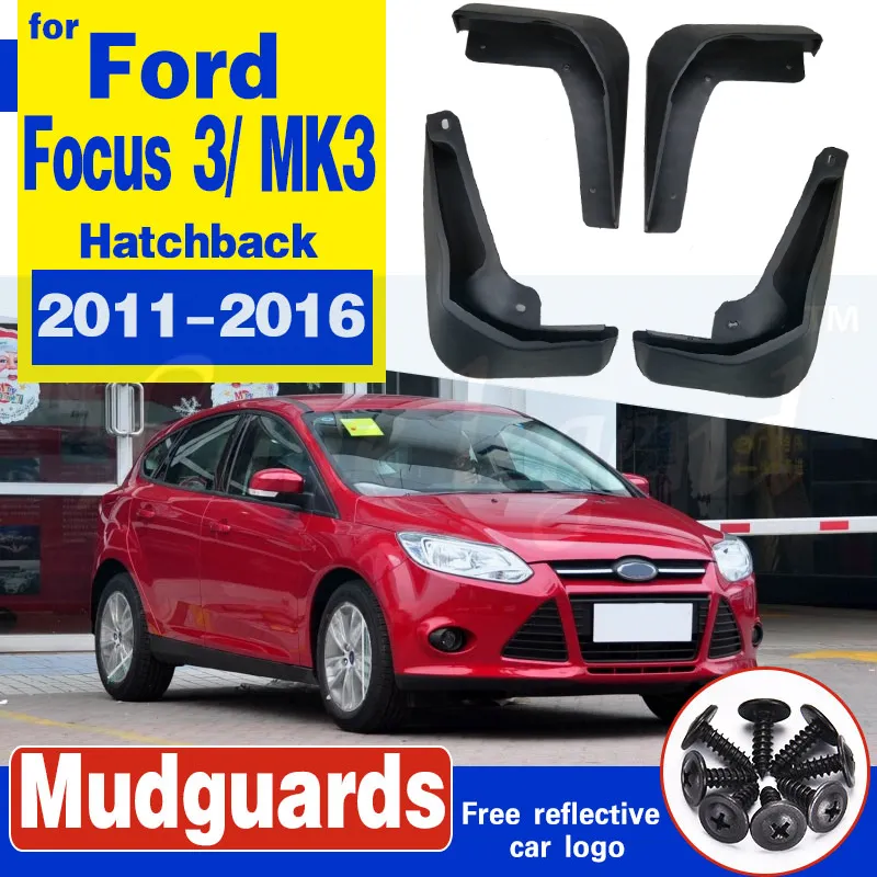 Kotflügelverbreiterungen Für Ford Focus 3 MK3 Schrägheck 2011–2016