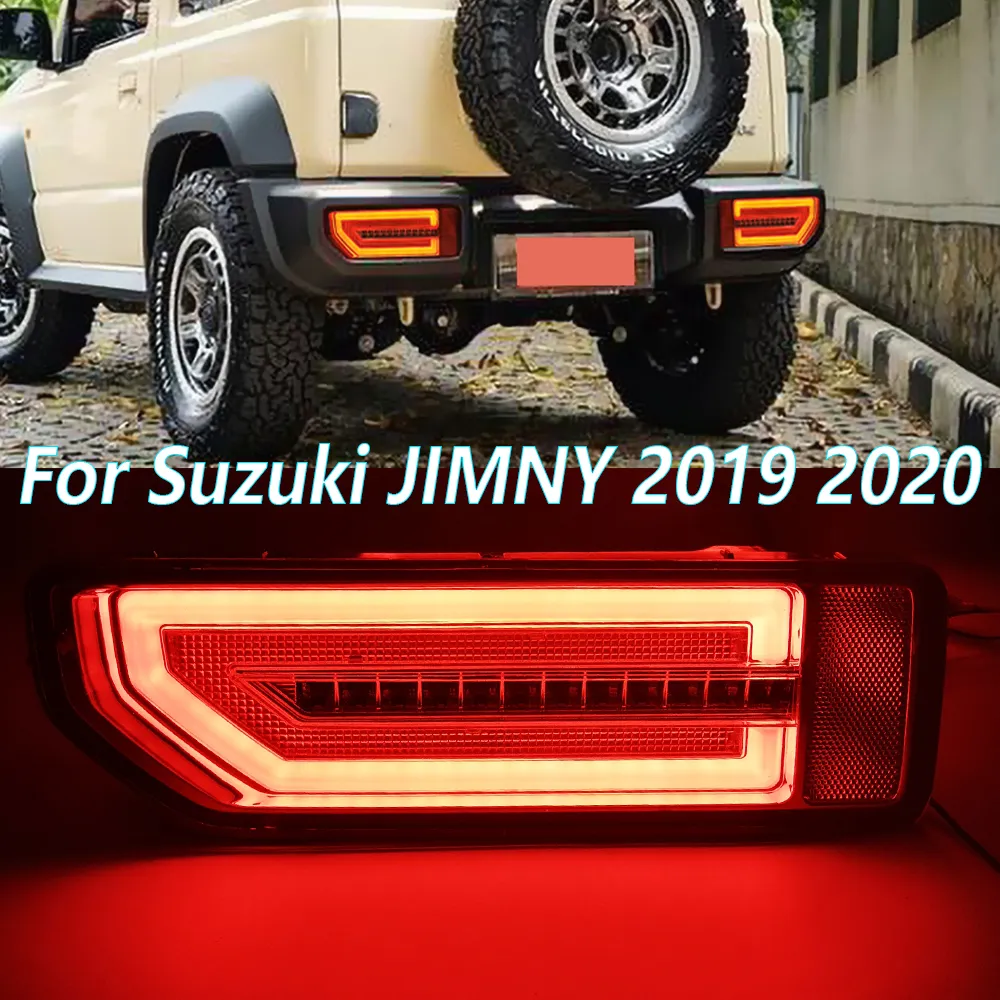 e Réflecteur LED Extra Lampe Arrière Feu Arrière Parking Feu Stop Flux  Clignotant Pour Suzuki Jimny 2019 2020 Du 357,69 €