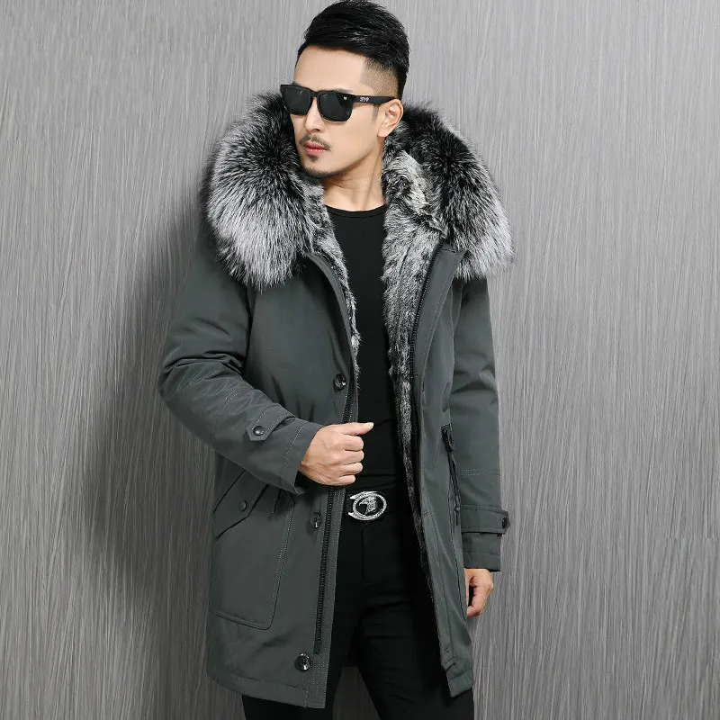 Men's deals parkas fur