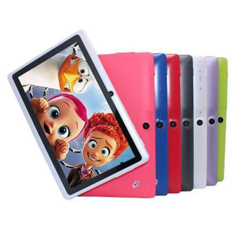 Ny 7 tum Android 4.4 Billiga Enkel Tablet PC WiFi Dual Camera Quad Core 7 "TAB PC Batteri Tablets PC