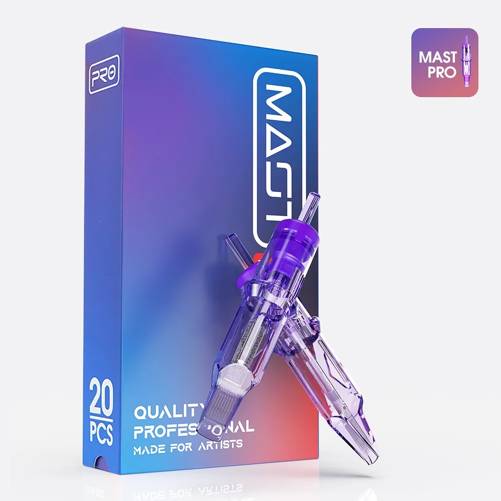 Mast Pro Cartridges الوشم الإبر ماغنوم Bugpin M1 20pcs/Box