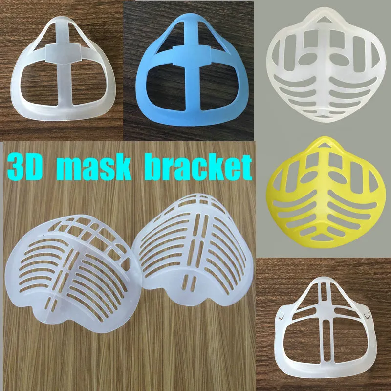 3d maskfäste läppstift skydd silikon står ansiktsmask inre förbättrad andning smidigt cool maskhållare återanvändbar tillbehör topp försäljning