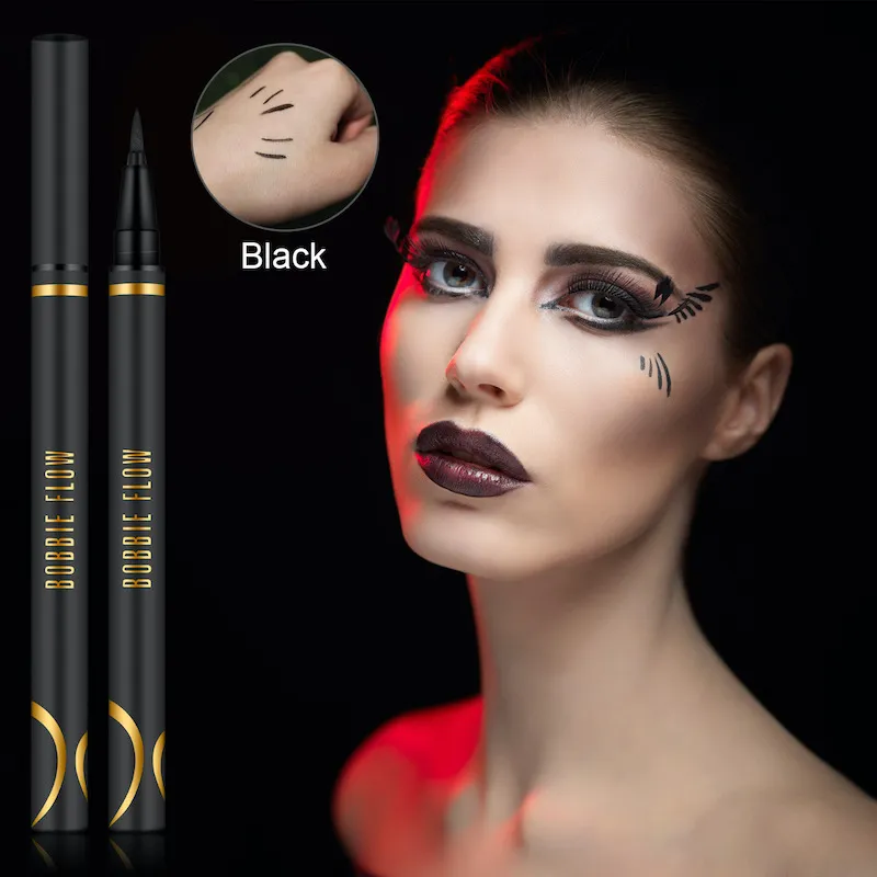 Penna Eyeliner autoadesiva magica Waterpeoof Long Lasting Black Liquid Eye Liner Matita Trucco Natural Magic Eyeliner spedizione gratuita DHL