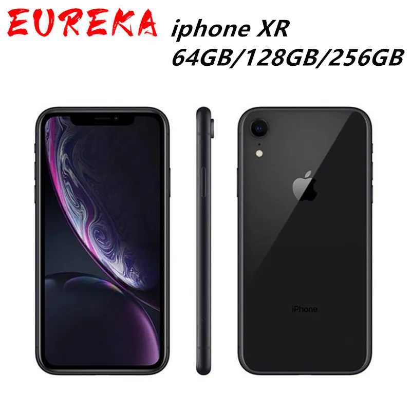 Refurbished Original Apple iPhone XR | 6.1" Liquid Retina Fully LCD Display 64GB/128GB/256GB ROM 4G Lte