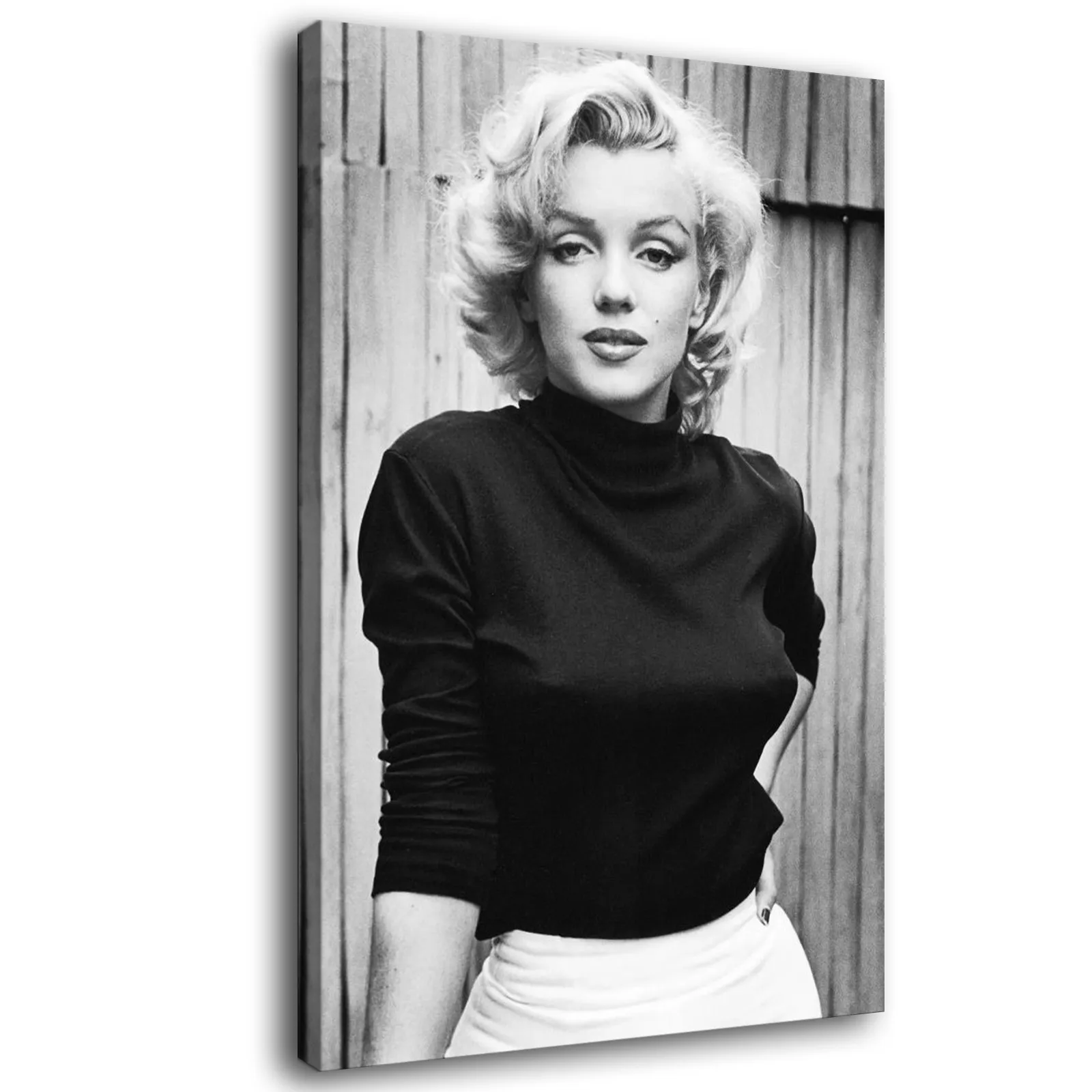 Marilyn Monroe Черно Белой Современной Стена Искусство Кухни.