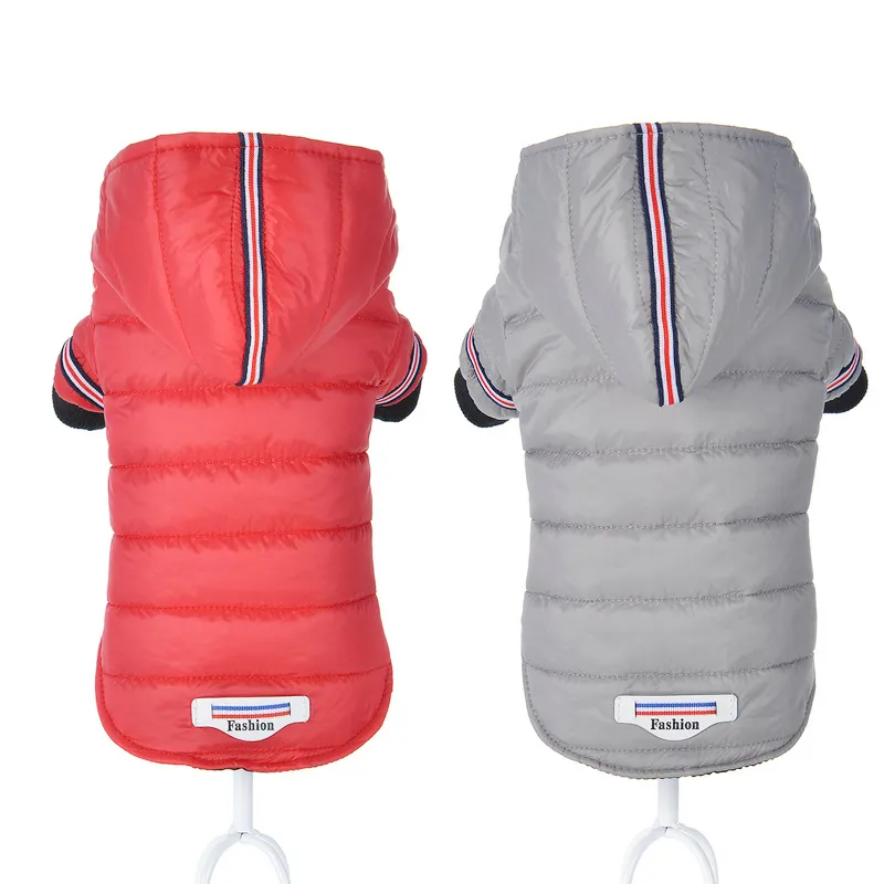 Dog Roupas Inverno Quente Pet Dog Jaqueta Casaco Cachorrinho Chihuahua Roupas Hoodies para pequenos cães médios filhote de cachorro Yorkshire Outfit XS-XL