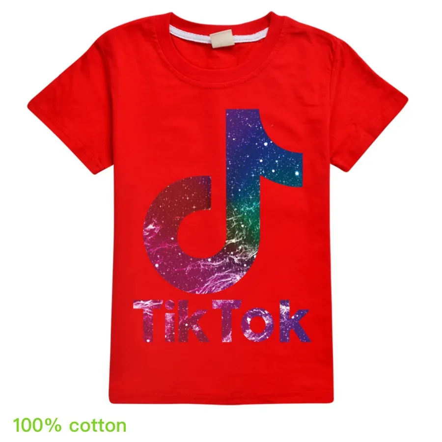 Douyin Camiseta De Manga Corta Para Ni os Con Aplicaci n TikTok