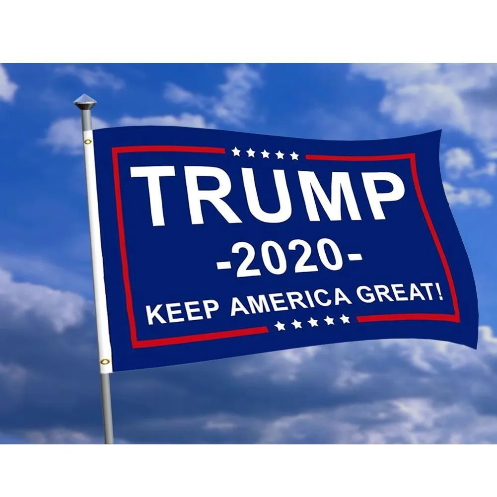 US Stock Hot 3x5 bandiere di briscola Banner Trump Flag America Again for President USA Donald Trump Elezione voto Banner Flag Donald Flags campagna